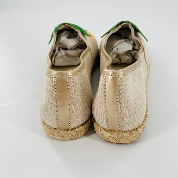 NWOB AVON Cushion Walk Pineapple Espadrilles Flats Shoes Size 9 - Picture 5 of 6